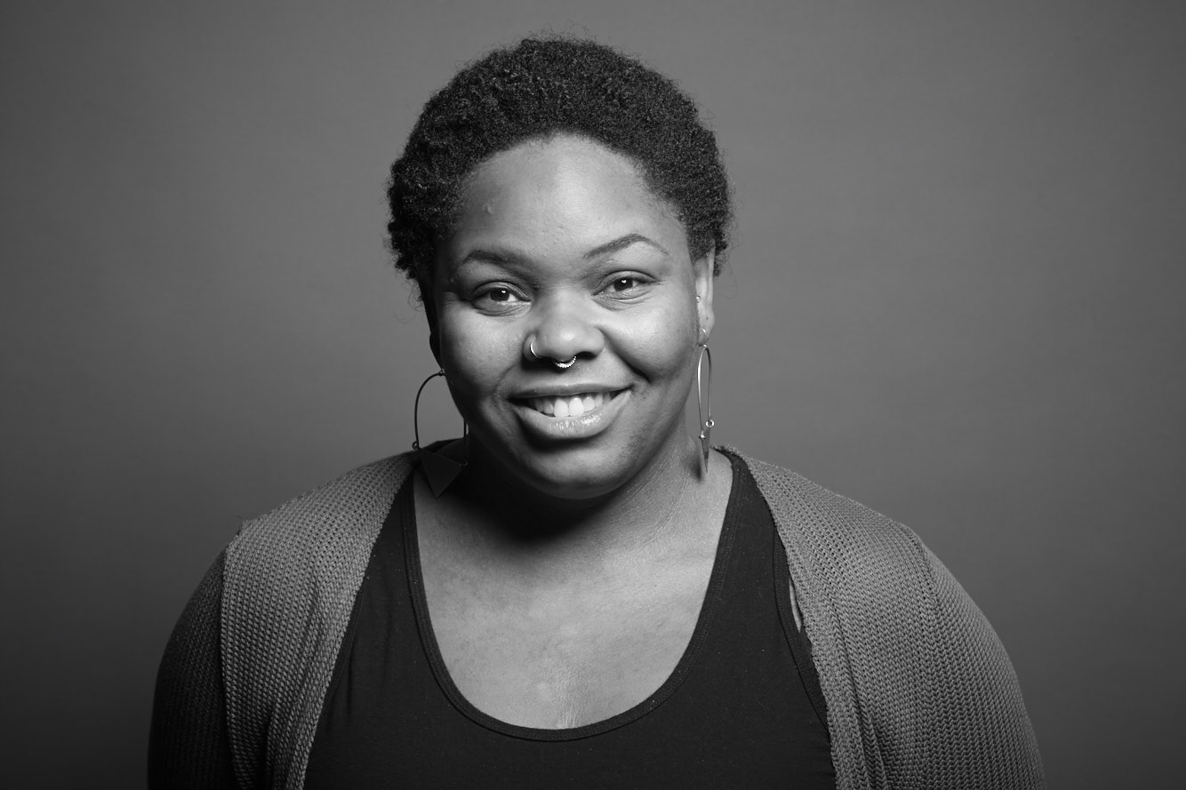 Black & white headshot of Ashley Williams